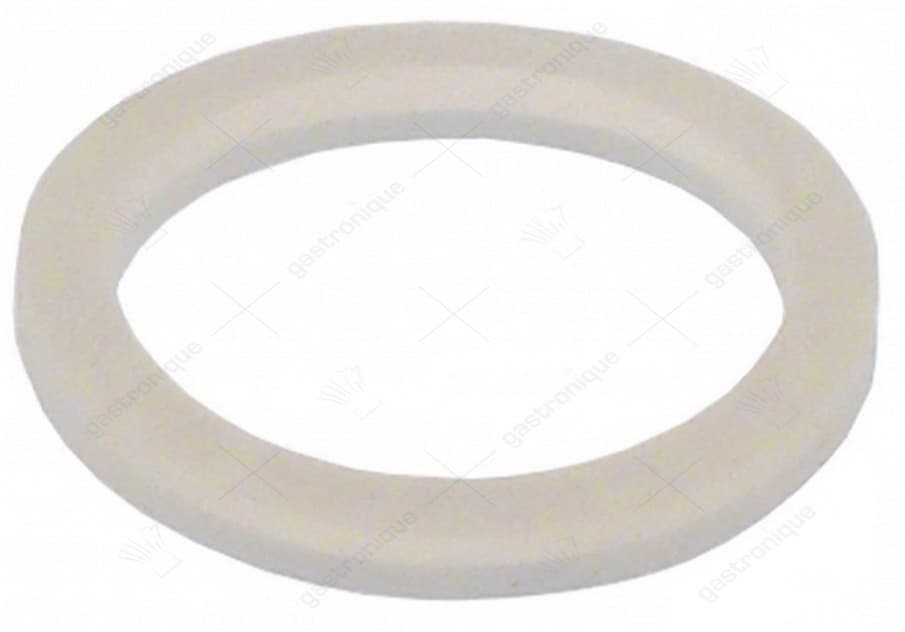 flat gasket silicone ø 38x30x4 mm
