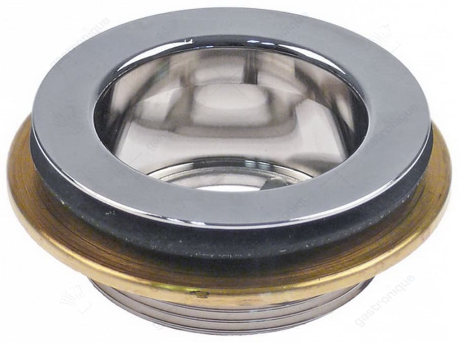afvoerplug koper chroom ø 1"1/2