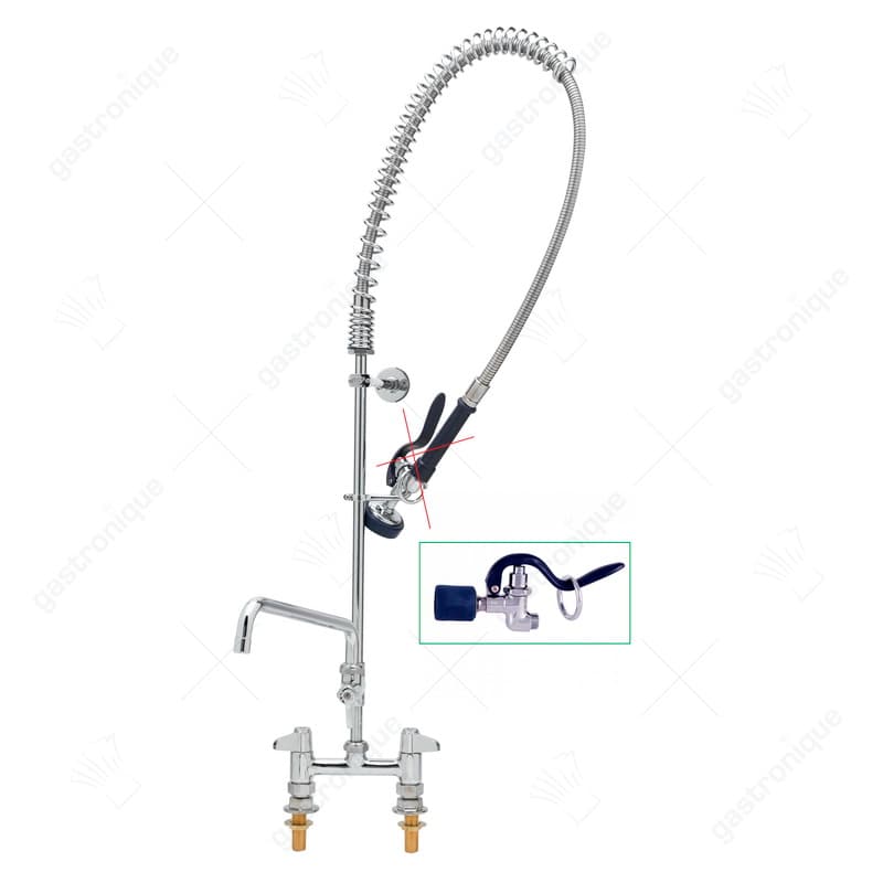 Voorspoeldouche bladmontage T&S Brass | EU-6DP12-L