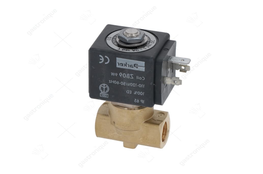 magneetvent. parker 2 weg. 110v 50/60hz