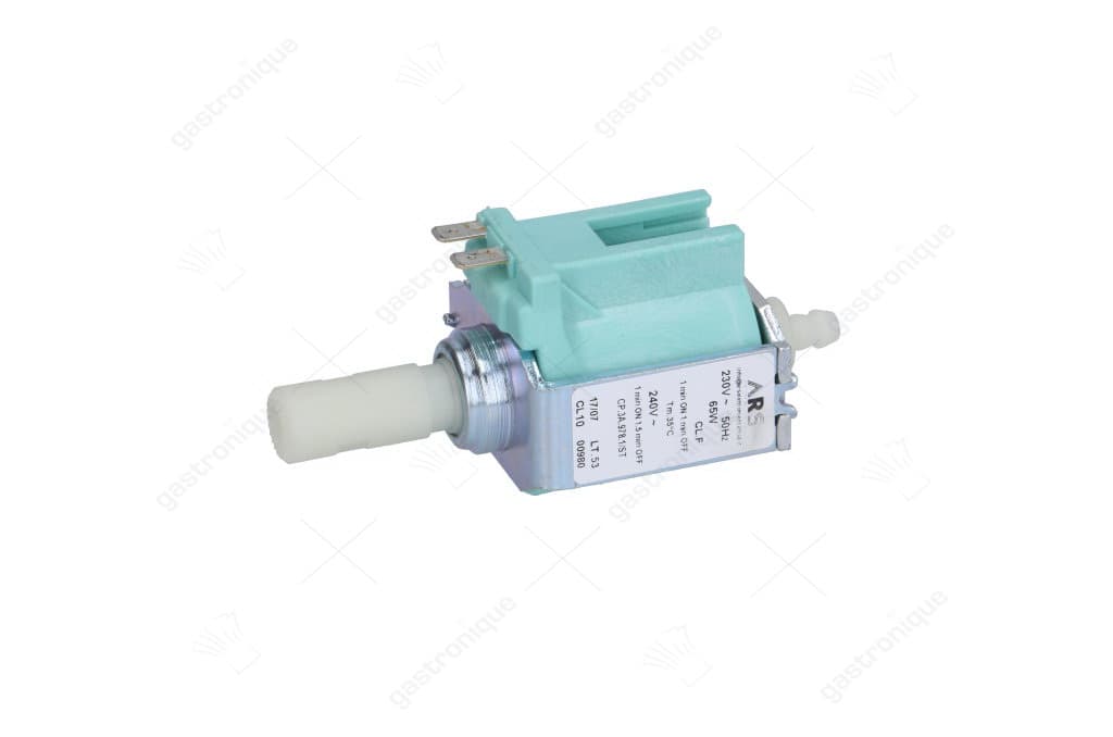 Vibriatiepomp type 50Hz 65W 230V ingang ø 6 mm uitgang ø 1/8" ID L 123mm ARS