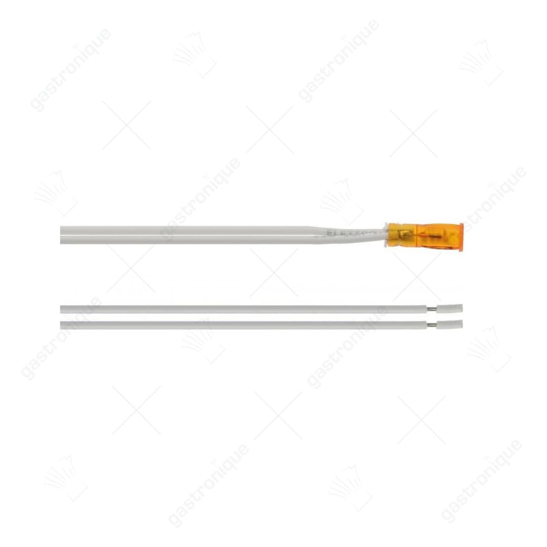 SIGNAALLAMP ORANJE 230V kop 7 mm - montagegat  6 mm