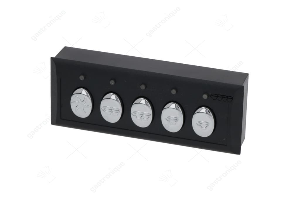push-button panel-5 buttons