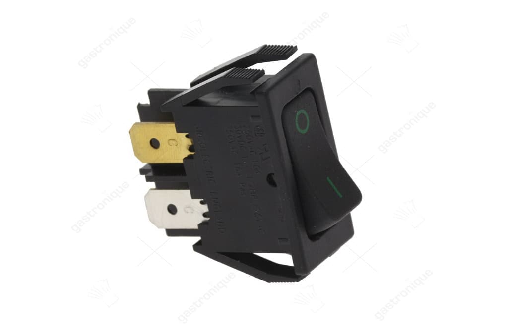 interrupteur bipolaire noir 16a 250v