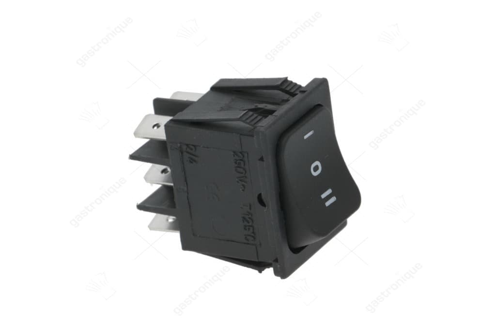 selector switch stable 2-poles black
