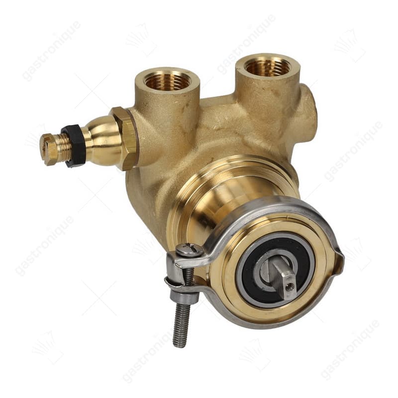 pompkop ø 3/8" gas met bypass koper - Image 1