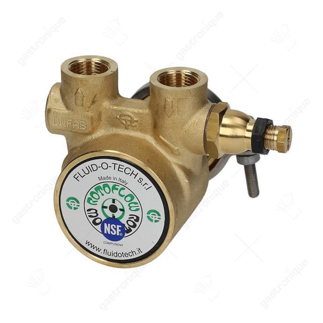 pompkop ø 3/8" gas met bypass koper - Thumbnail 2