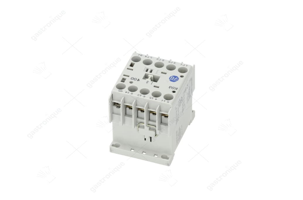 relais AC1 20A 230VAC (AC3/400V) 9A/4kW hoofdcontact 4NO aansluiting schroefaansluiting allen-bradley k09 - Image 1