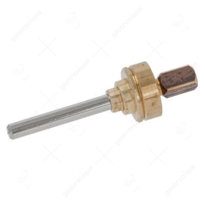 ventiel groep afloop L 54,3mm AD ø 16mm as ø 4,5mm koper