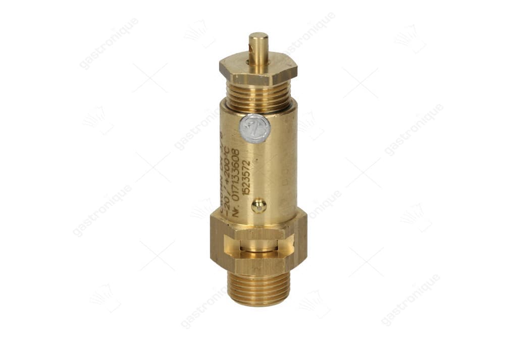 Veiligheidsventiel aansluiting 3/8" activeringsdruk 1,8 bar toegelaten CE 0036