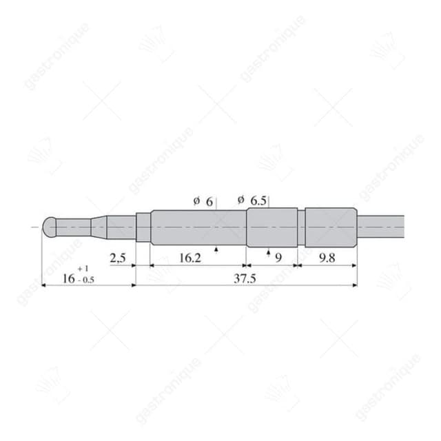 Thermokoppel sit quick m9x1 400 mm - Thumbnail 2