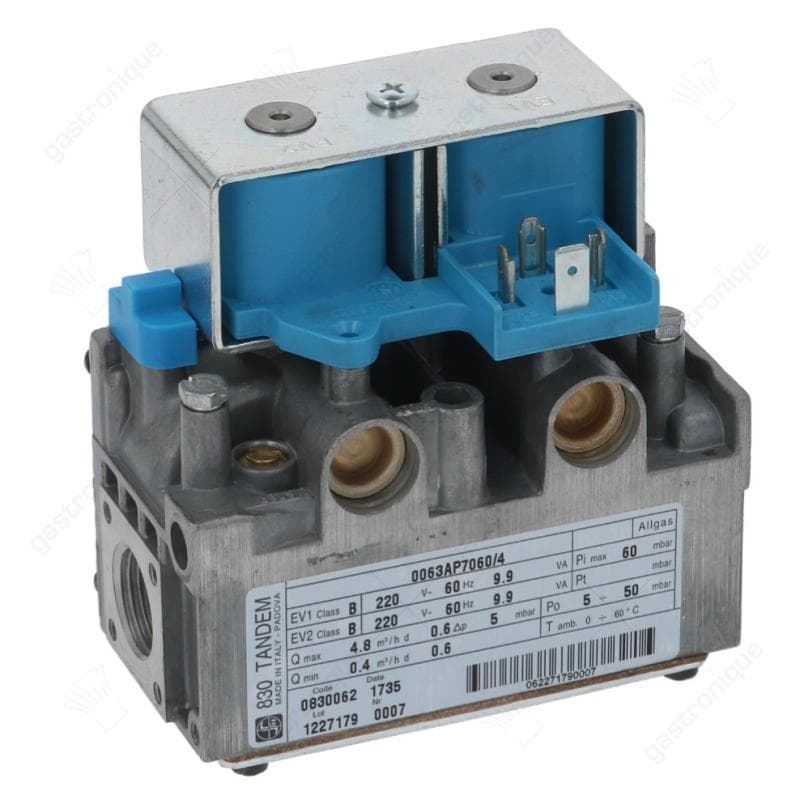 Gasklep 830 TANDEM met S.I.D. - 220V 60Hz - Image 1