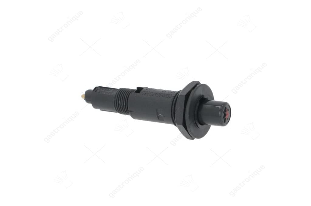 piëzo-ontsteker behuizing kunststof drukkend inbouw ø 18mm aansluiting ø2,4mm - Image 1