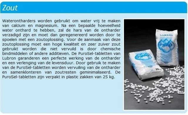 Lubron PuroSel onthardingszout 4 x 25 kg - Thumbnail 2