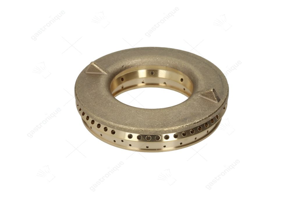 branderdeksel E ø 110mm 7,5kW boring ø 3mm met centraal gat passend voor 59