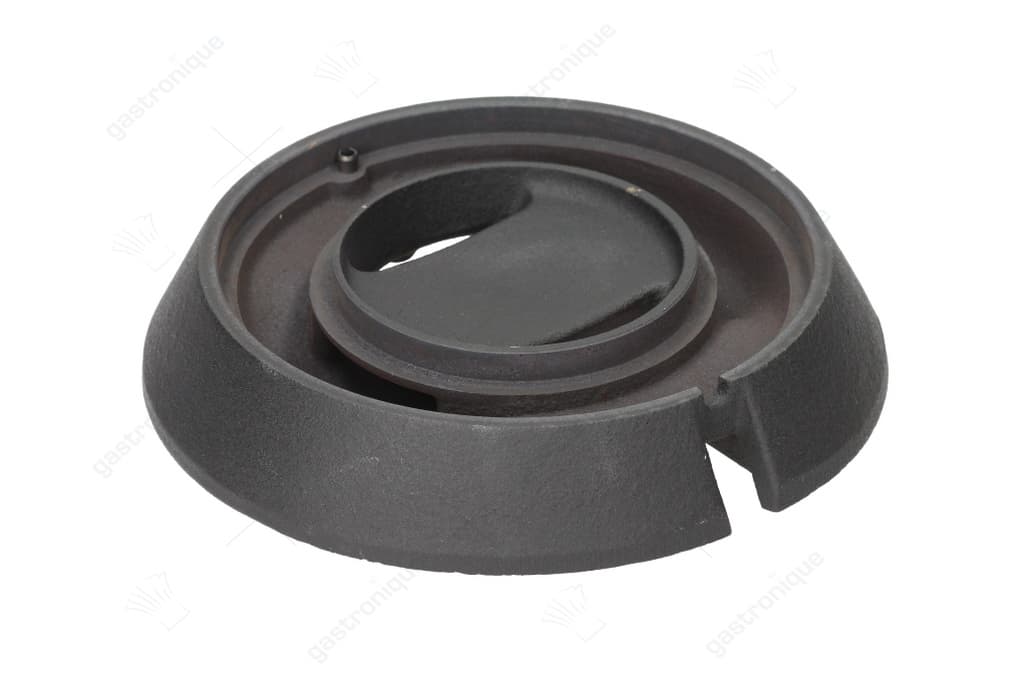 branderkop 7,5kW voor branderdeksel ø 128mm AD ø 151mm afname ø 120mm gelakt
