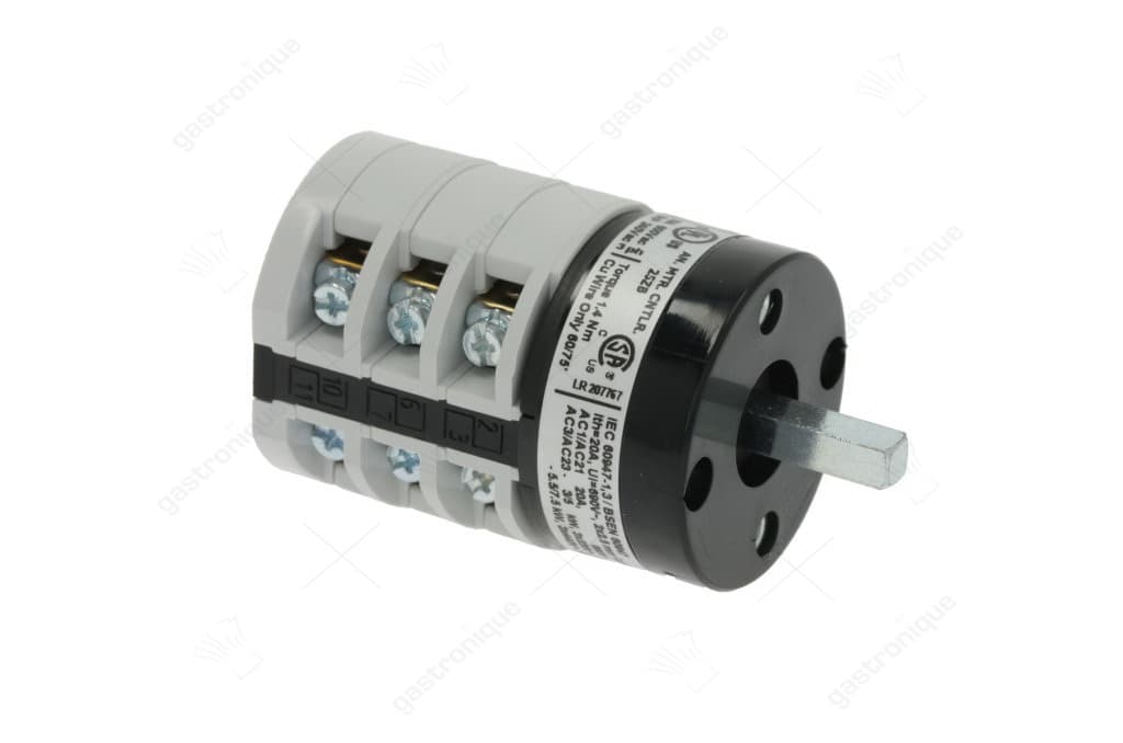 selector switch 0-1-2-3-4 pos. 20a 690v