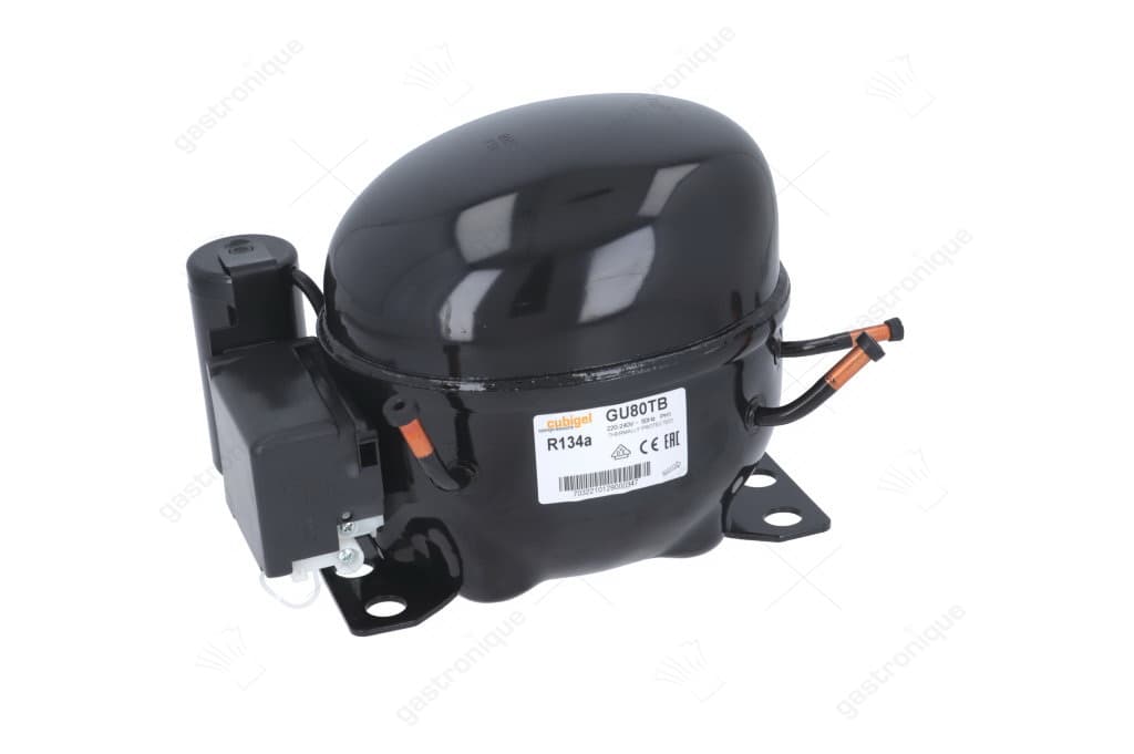 compressor koelmiddel R134a type GL90TB 220-240V 50Hz HMBP volledig hermetisch 10,8kg 1/4HP