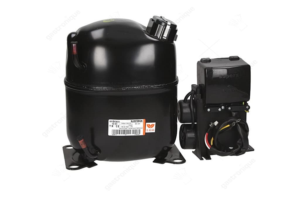 compressor koelmiddel R404a/R507 type NJ9238GK 220-240V 50Hz HMBP 22,1kg 1 1/2HP - Image 1