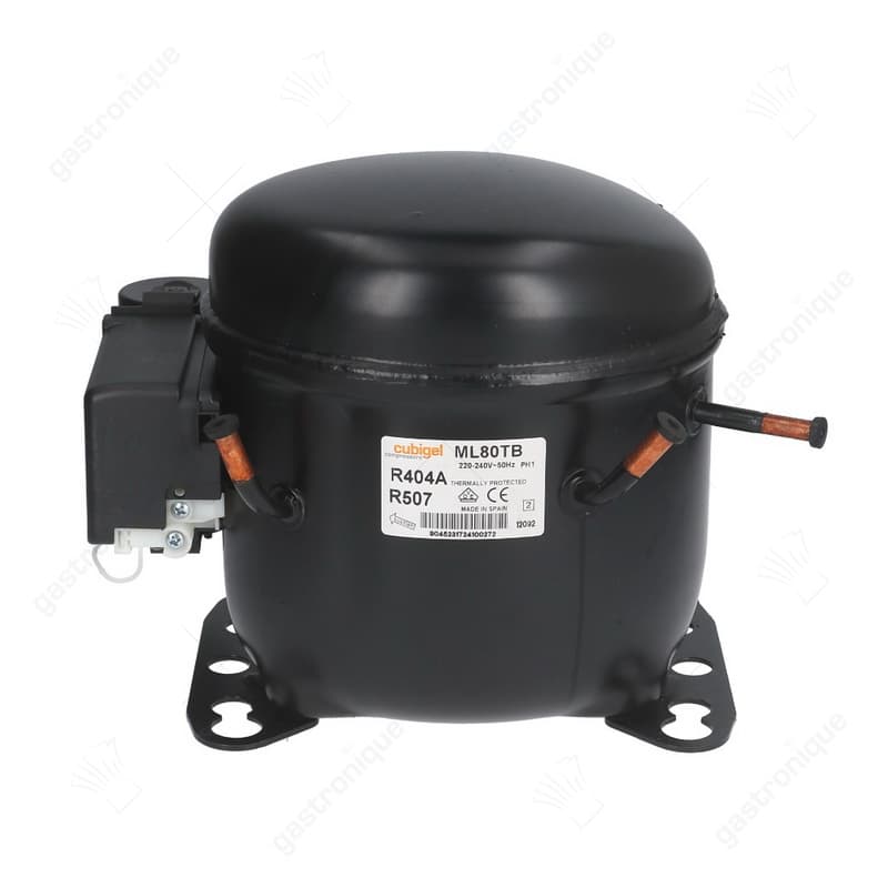 compressor koelmiddel R404a/R507 type ML80TB 220-240V 50Hz HMBP volledig hermetisch 11,4kg