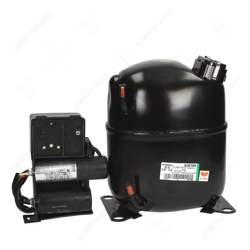 compressor koelmiddel R404a/R507 type NJ2212GK 220-240V 50Hz LBP volledig hermetisch 21,5kg
