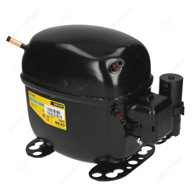compressor koelmiddel R134a type SC18G 220-240V 50Hz HMBP volledig hermetisch 13,7kg 1/2HP - Thumbnail 2