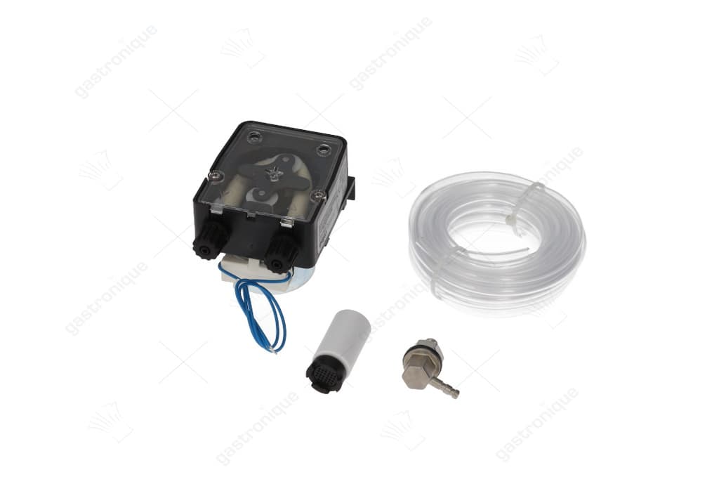 doseerpomp zeep pg-1.5 doseerapparaat SEKO zonder sturing 1,5l/h 230VAC wasmiddel slang ø 4x6mm slang Santoprene
