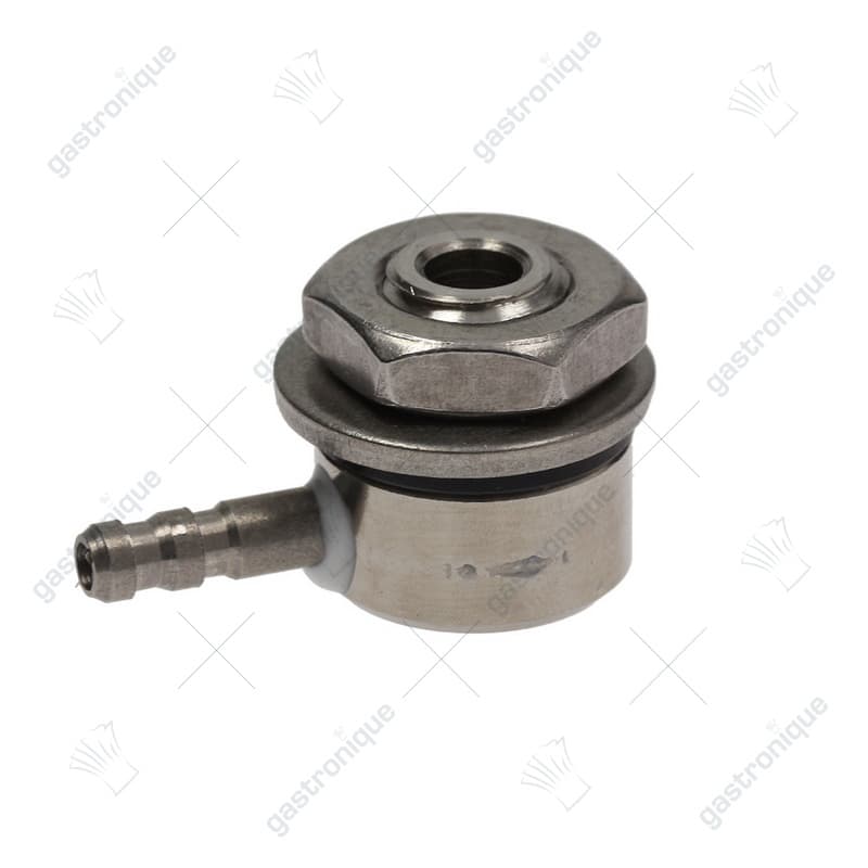 Knie RVS zeep tank ø 10 mm