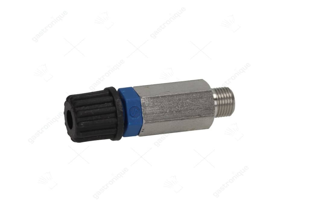 terugslagventiel ingang 4x6mm uitgang 1/8" rvs aisi 316