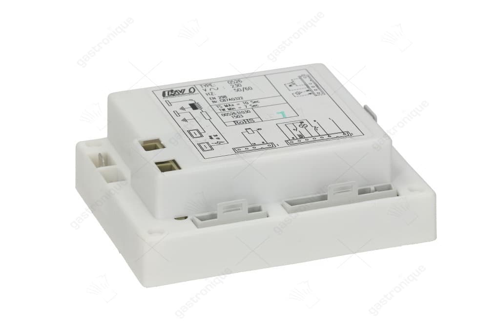 gasbranderautomaat RV CONSTUCTIONS ELECTRIQUES type 0526 wachttijd 7s beveiligingstijd 10s 230V