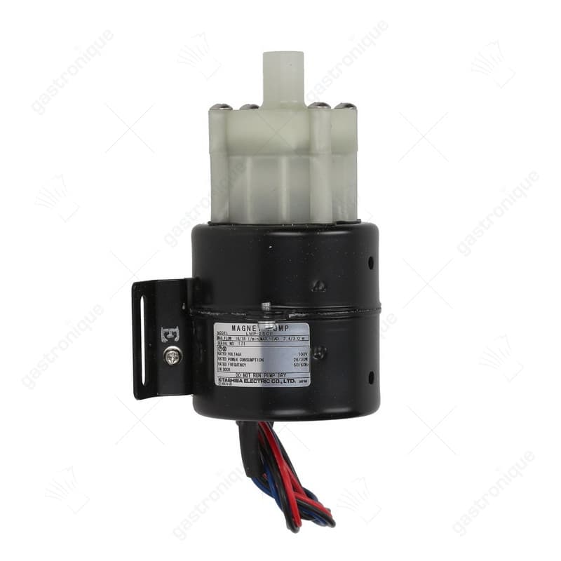 magneetpomp KITASHIBA type LMP-25CP 26/30W 100V 50/60Hz ingang ø 16mm uitgang ø 14mm L 140mm