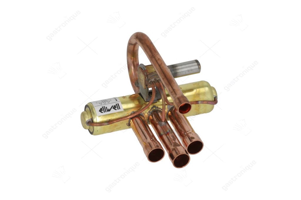 terugslagventiel 4-wegs Ranco type V2-408060200 ingang 1/2" (12,84mm) uitgang 3/8" (9,67mm)