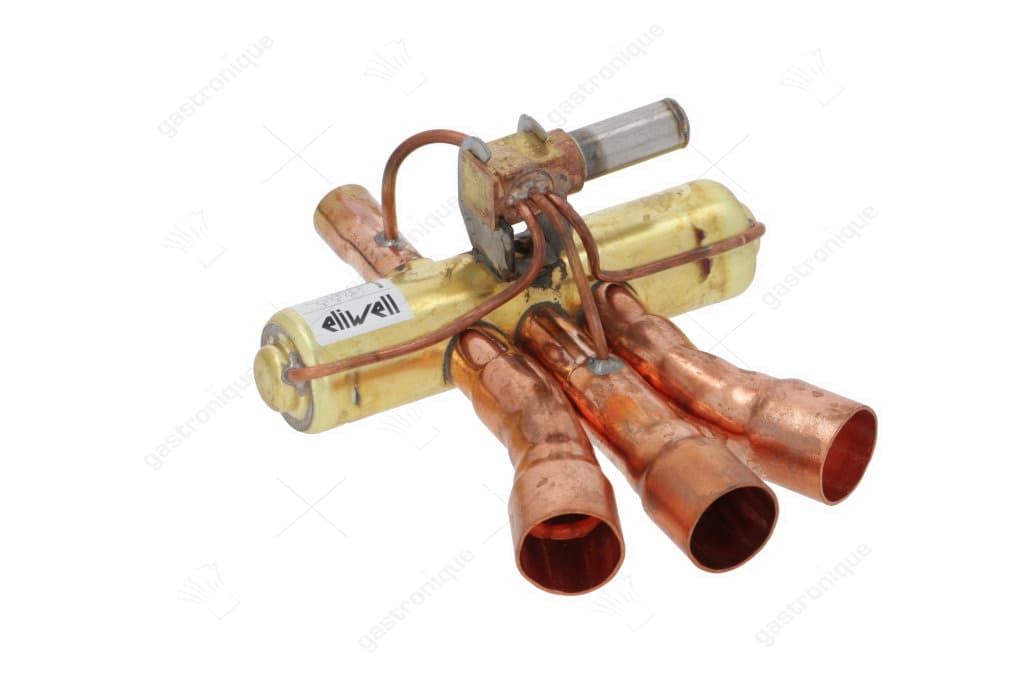 terugslagventiel 4-wegs Ranco type V3-412080800 ingang 3/4" (19,18mm) uitgang 1/2" (12,84mm)