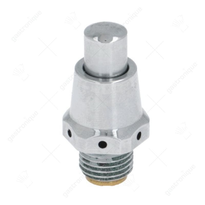drukverdeelventiel draad 1/4" OD SB 19 verchroomd L 18mm
