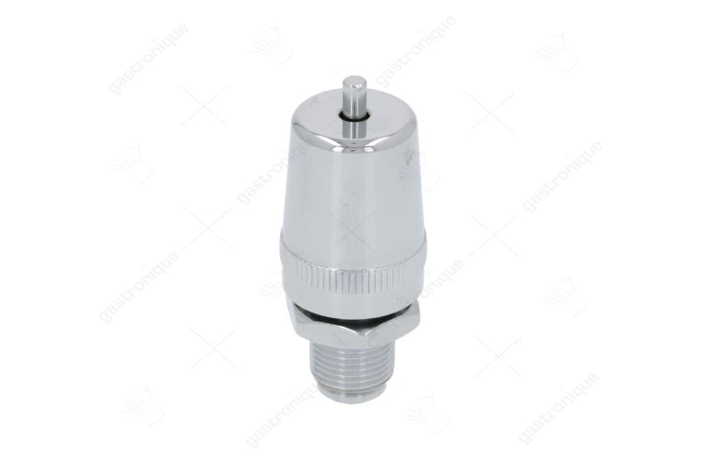 be- en ontluchter draad 3/8" OD SB 24 verchroomd L 37mm