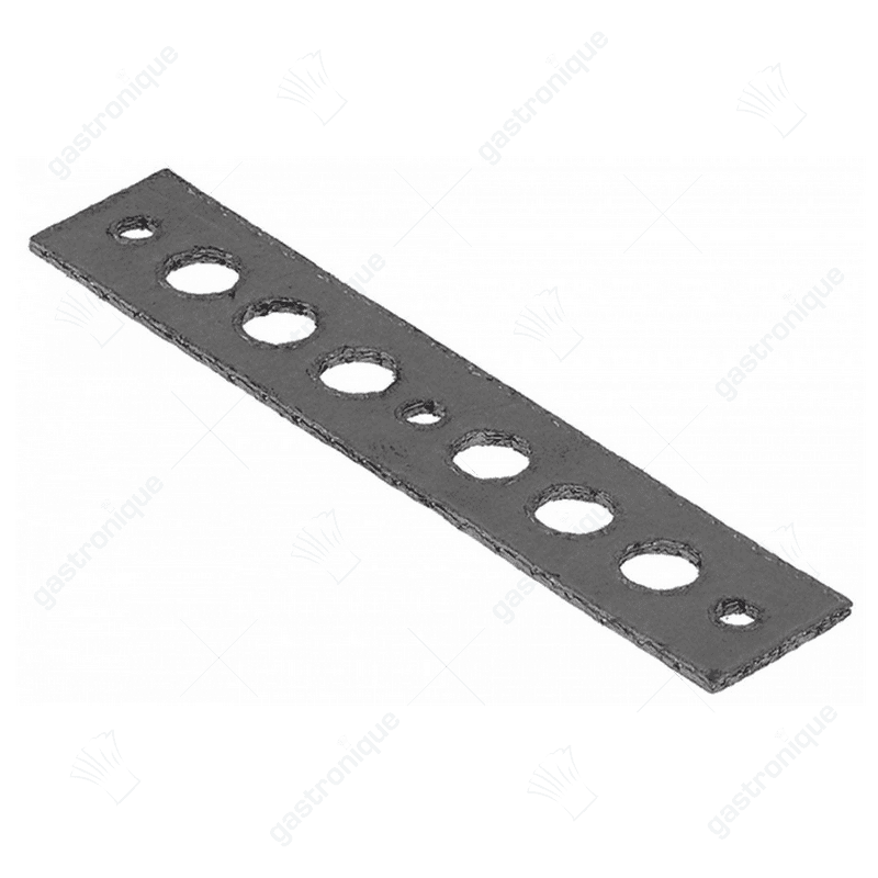 pakking L 150mm B 30mm 6gaten materiaaldikte 2mm voor verwarmingslelement passend voor ANGELO PO