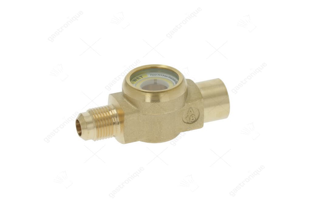 vochtigheidsindicator CASTEL type 3950/33 met indicator aansluiting 5/8" UNF (3/8" SAE)