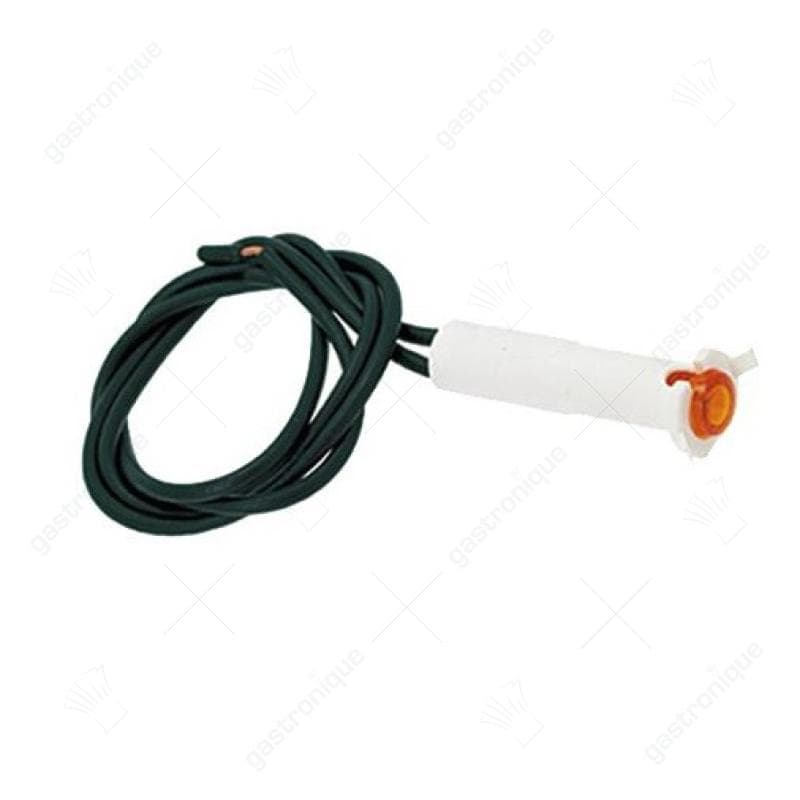 signaallamp oranje 230V voor gat ø 6mm