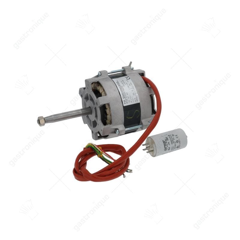 ventilatormotor 220-240V fasen 1 50Hz 0,37/0,07kW 0,1/0,5PS 1400/2700U/min snelheid 2 L1 123mm