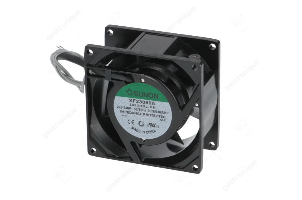 ventilatormotor axial 80x80x38 mm