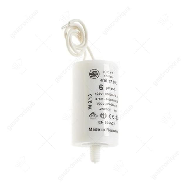 condensator 6µF 450V met kabel - Thumbnail 2