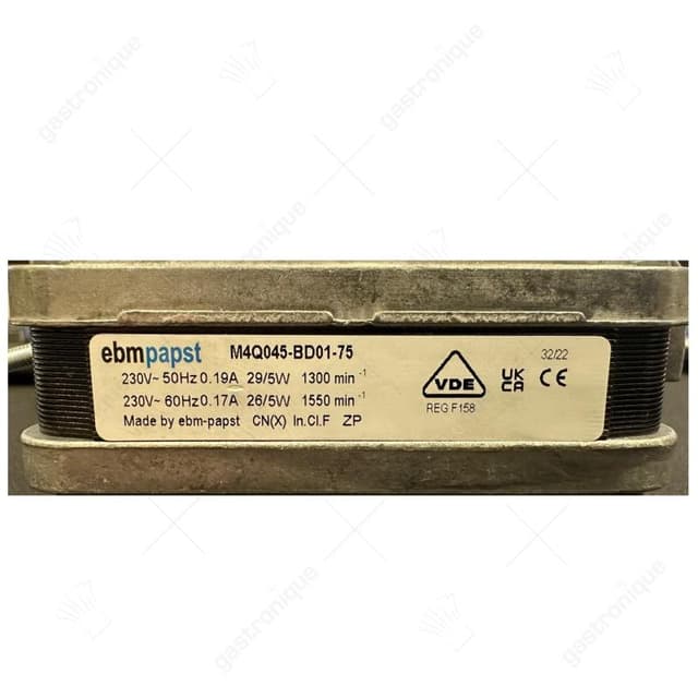 ventilatormotor 5W 230V 50/60Hz M4Q045-BD01-75 EBM PAPST - Thumbnail 2