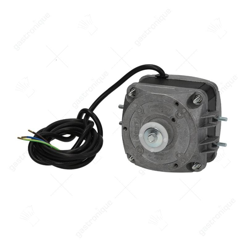 ventilatormotor 16W 230V 50/60Hz B 87mm K 15mm E 43,5mm buitenmaat 83x83mm kabellengte 1500mm