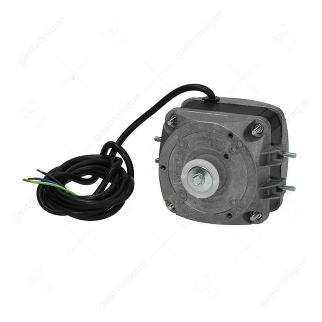 ventilatormotor 16W 230V 50/60Hz B 87mm K 15mm E 43,5mm buitenmaat 83x83mm kabellengte 1500mm - Thumbnail 1