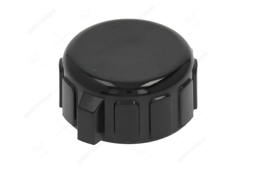 knop zwart ø 45 mm
