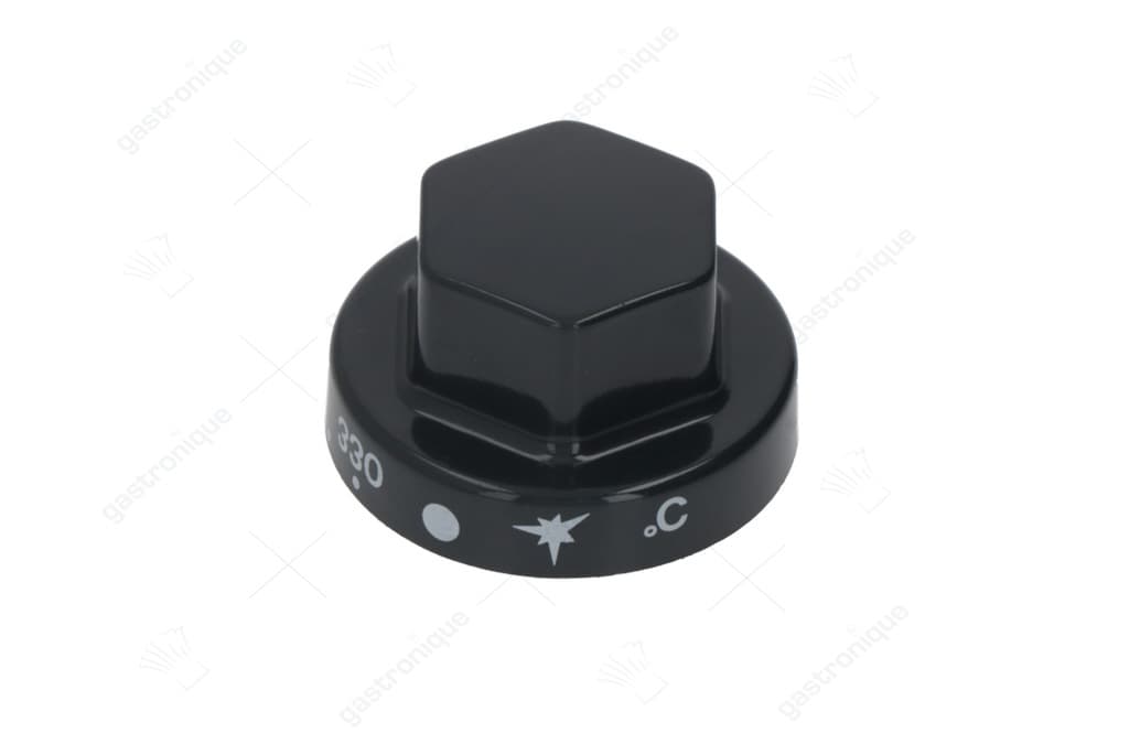 grijze knop ø 55 mm 120-330°c