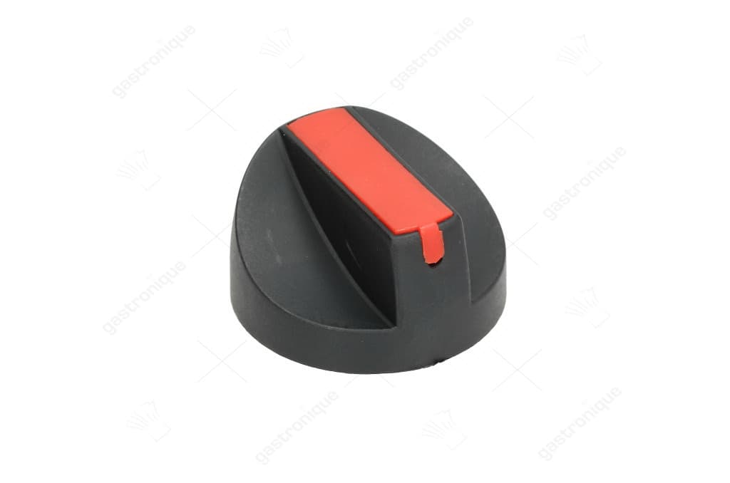 zwarte knop ø 68 mm