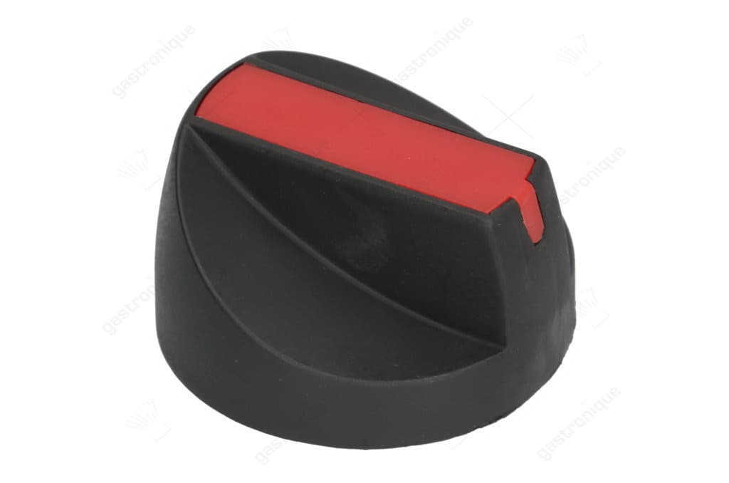 zwarte knop ø 68 mm