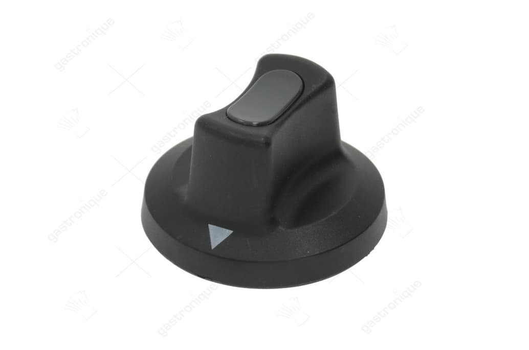 zwarte knop ø 42 mm