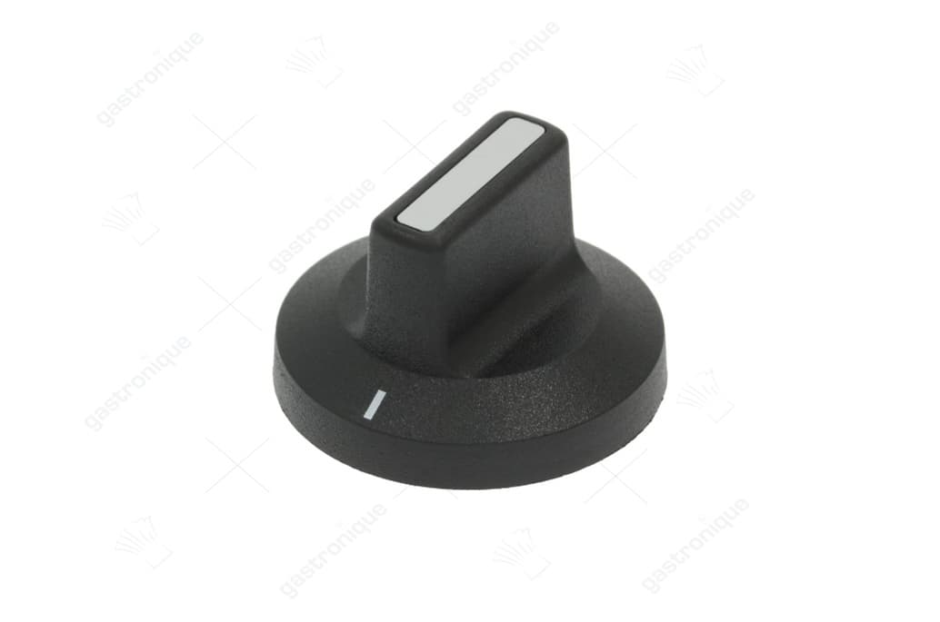 zwarte knop ø 42 mm